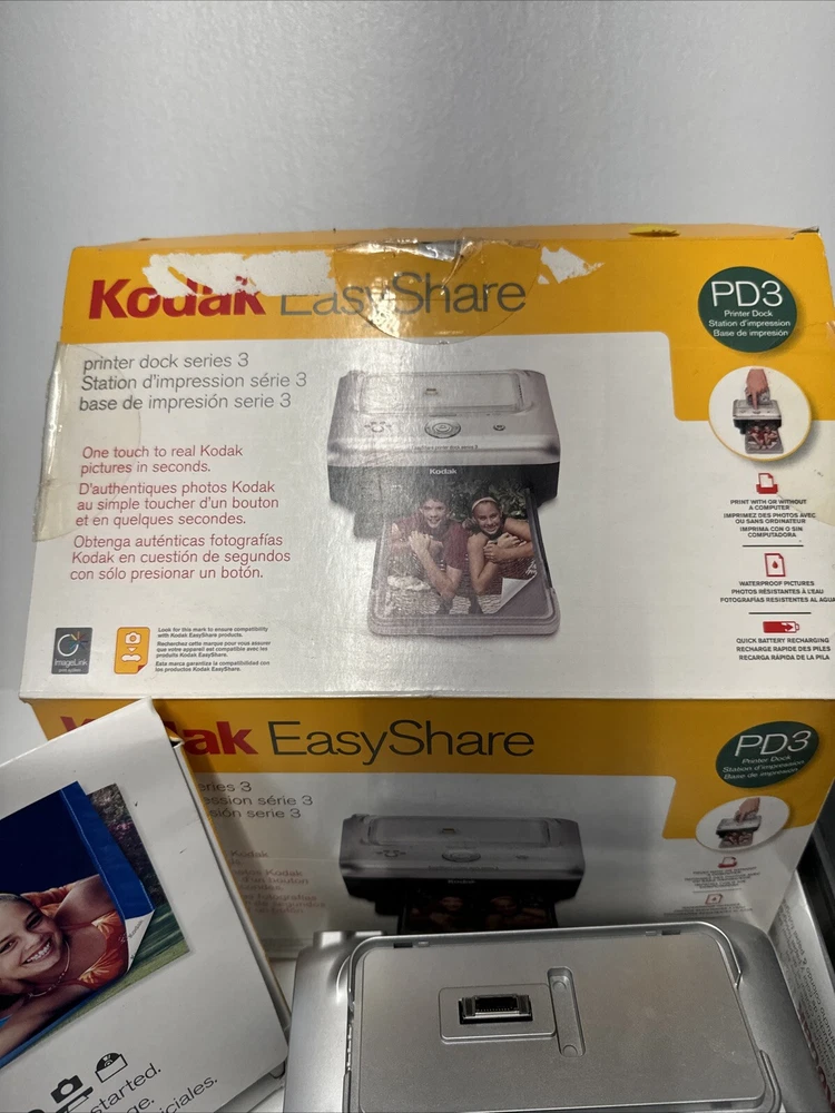 Photo Printer Kodak EasyShare Camera Dock Series 3 Paper Extra Color Kit