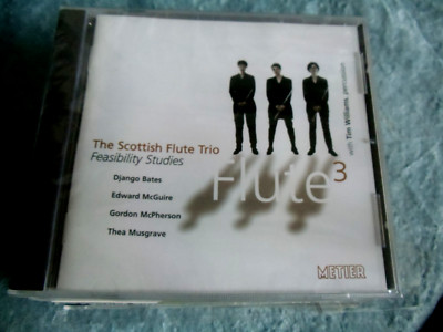 Feasibility Studies -  Scottish Flute Trio + percussion . klassik. neu. ovp. 