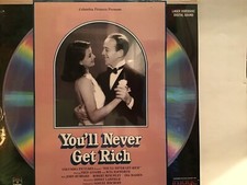 YOU'LL NEVER GET RICH 1941 FRED ASTAIRE  RITA HAYWORTH  NEW LASERDISC