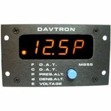 Davtron Instruments 655-1  Volt/OAT/Pressure/Density Altitude Rectangular