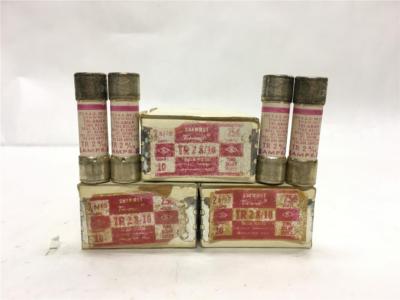 (Lot of 34) Shawmut/ Tri-onic TR-2-8/10 Class K-5 Fuse 2-8/10A 250VAC TR2-8/10