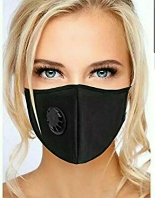 25 black Reusable  washable up to 50 times each Face Mask EPA certified
