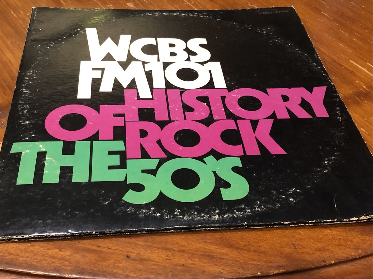 Various Artists 2-Disc Lp Wcbs Fm 101 History Of Rock The 50S On