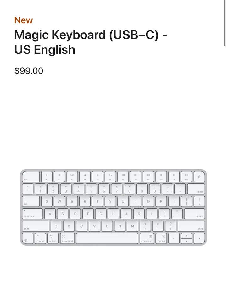 Apple Magic Keyboard (USB-C) NEW 2024 Model A3203 ✅ - Image 2 of 4