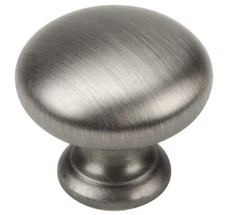Cosmas 4950AS Antique Silver Cabinet Knobs Round 5 pc Lot