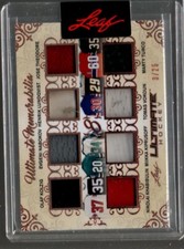 Kolzig Nabokov Lundqvist Theodore Khabibulin Kip Vok Turco 8X 2023 Leaf Ult /25