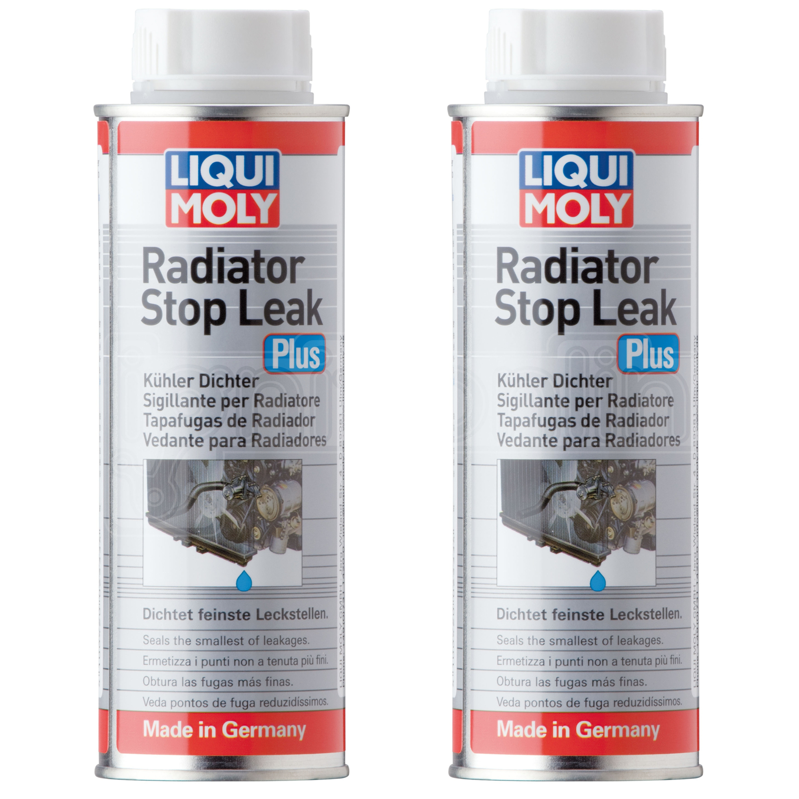 2x Liqui Moly Car Radiator Stop Leak Rad Cooling System Repair Seals