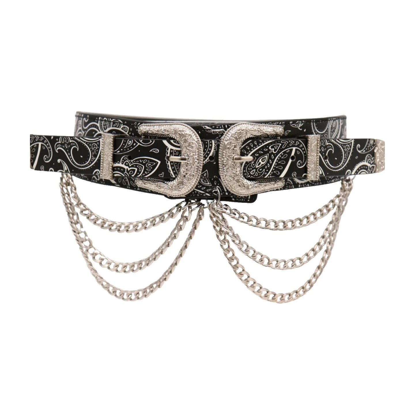 Mujer Cinturones Cinturón cadena de Paisley