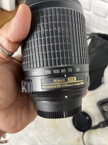 Nikon D40X 10.2MP Digital SLR Camera 18-55mm & 55-200mm Lenses - Picture 11 of 22