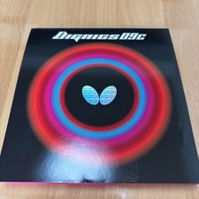 Butterfly Dignics 09c Table Tennis Rubber Black 2.1mm Used Ping Pong