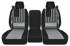 Silver Seat Covers Fits 2004 To 2008 Ford F 150 American Flag Truck Seat Covers Silver Seat Covers Fits 2004 To 2008 Ford F 150 American Flag Truck Seat Covers