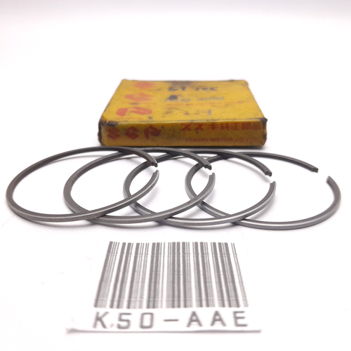 Suzuki GT GT125 Mayfit T125 Piston Ring OS 0.50 NOS #1 - Picture 3 of 6