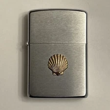 Zippo Shell Oil Company 1971 New Old Stock