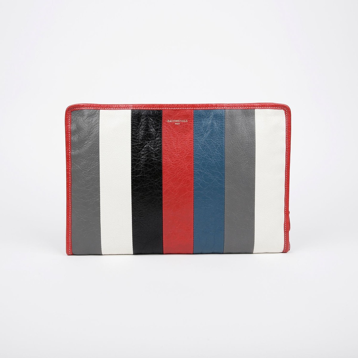 Balenciaga 480992 Stripe Bazaar Clutch Bag 98621081 | eBay Balenciaga 480992 Stripe Bazaar Clutch Bag 98621081 | eBay