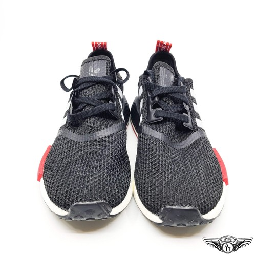 Adidas NMD R1 Negro Rojo Potencia Escuela Primaria/Junior - Imagen 2 de 5