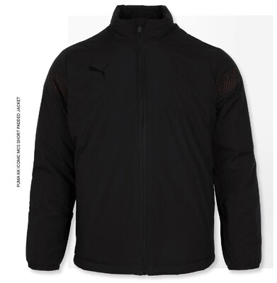 Puma Men KK Iconic MCS Padding Jacket Black Athletic Winter Top Jackets 93352301