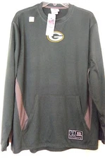 NFL Team Apparel Green Bay Packers Green L/S Thermal Mesh Shirt  Sz M NWT Unisex