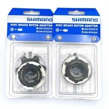 2 Pair Shimano Center Lock Hub To 6 Bolt Disc Brake Rotor Adapter Sm-rtad05 Nib