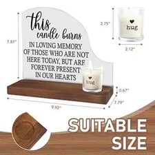Memorial Table Sign For Wedding Wedding Wooden Decorations For Reception Sympath
