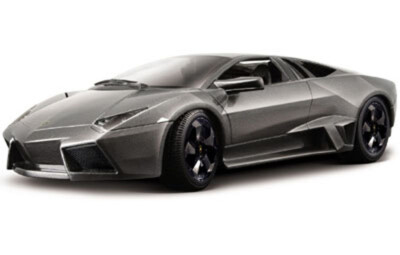 Lamborghini Reventon Gray Bburago 21041 1/24 Scale Diecast Model Toy Car