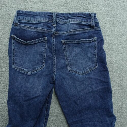 Maurices Skinny Jeans Women's Size S Blue Denim Mid-Rise Pockets Stretch Cotton - Picture 2 of 9