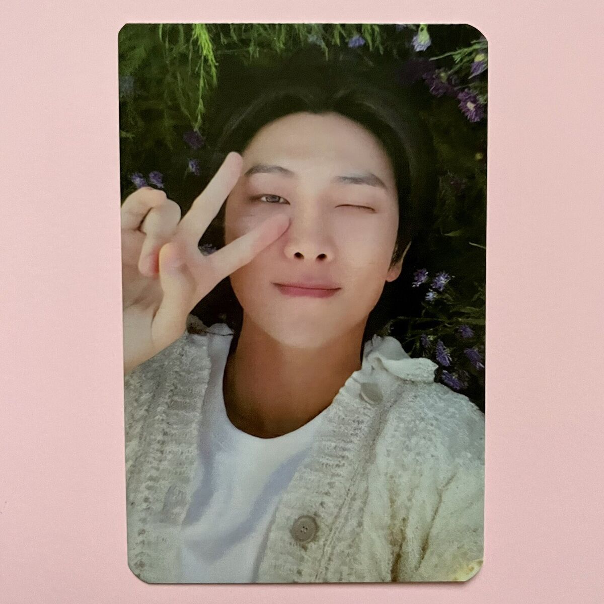 Unofficial BTS RM Indigo album Universal photocard. Bangtan Unofficial BTS RM Indigo album Universal photocard. Bangtan