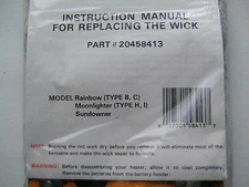 Genuine Kerosun CTK-25, CTA-1E, Moonlighter, Sunsprite Kerosene Heater Wick  
