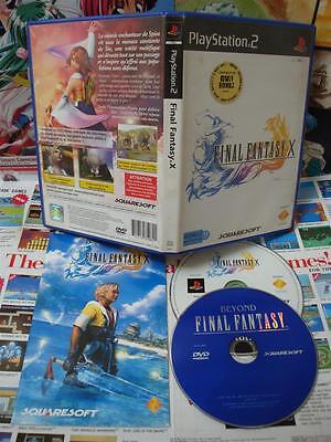 Playstation 2 Ps2 Final Fantasy X Rare Collector Dvd Bonus Fr Ebay