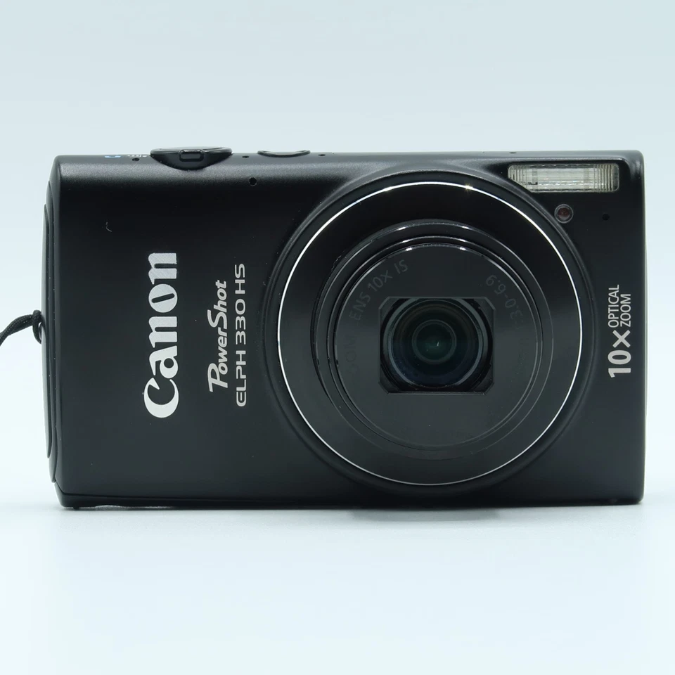 Canon PowerShot ELPH 330 HS IXUS 255 Compact Digital Camera Black Tested - Image 2 of 4