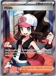 Hilda 164/086 SV: White Flare Full Art Ultra Rare Trainer