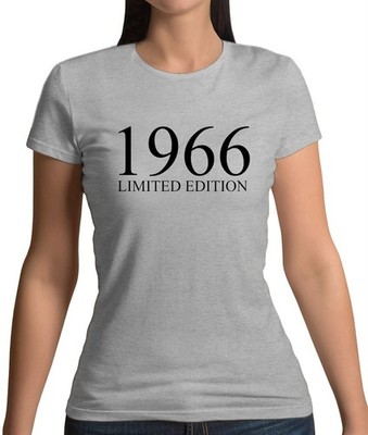 Limited Edition 1966 - Damen T-Shirt - Geburtstagsgeschenk 60. 60 Geschenk Alter
