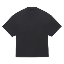 adidas Fear Of God Athletics V Neck Short Sleeve T-Shirt Mens Black Casual Tops