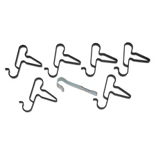 Brake Line Clip Clamp Bracket Kit 1962-65 Dodge Polara Plymouth Belvedere 7pc