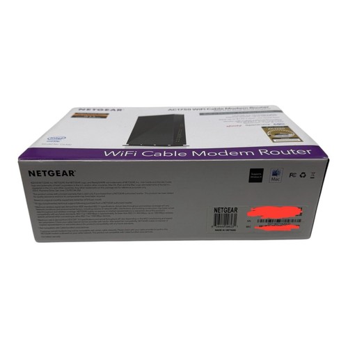 NETGEAR C6300 AC1750 DOCSIS 3.0 Cable Modem WiFi Router Xfinity Spectrum COX - Picture 12 of 16