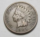 1905 INDIAN HEAD CENT,MOST OF LIBERTY, VERY NICE COIN!!!!(A8)