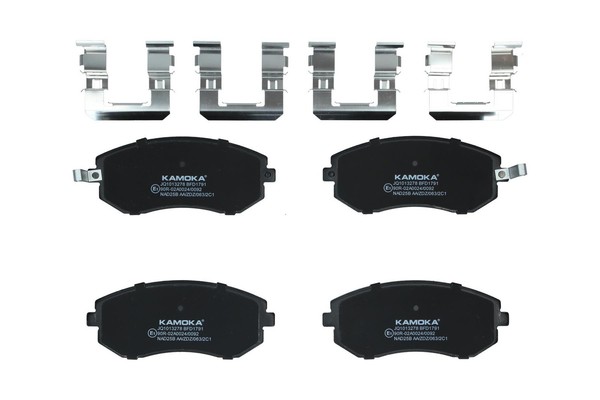 Kamoka Bremsbelagsatz Scheibenbremse JQ1013278 FüR Legacy XV Impreza Forester 4-image
