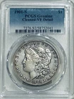 1901 S Morgan Silver Dollar PCGS VF Details Tougher Date Morgan