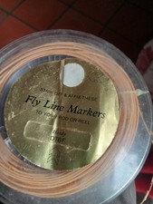 Pêche À La Mouche Fil Hardy Fly Line Markers Devon Cuillère Moulinet 
