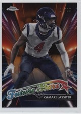 2024 Topps Chrome Future Stars Orange Refractor /25 Kamari Lassiter #FS-20 6q5