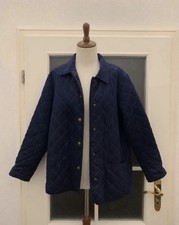 Cappuccini Damen Daunenjacke Steppjacke blau ...