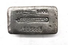 RARE Five Ounce 5 ozt Engelhard Bull 999 Silver Bar