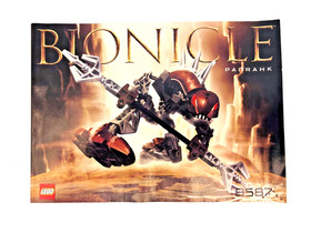 LEGO BIONICLE 8587 Panrahk Rahkshi Complete Canister Instructions Mini Comic