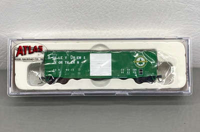 Atlas 39941A N Scale ACF 50'6'' Box Car Ashley Drew & Northern 8013 New