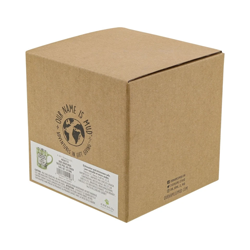 Taza de gres Our Name Is Mud “Dog Hair”, 16 OZ Foto 4 de 4