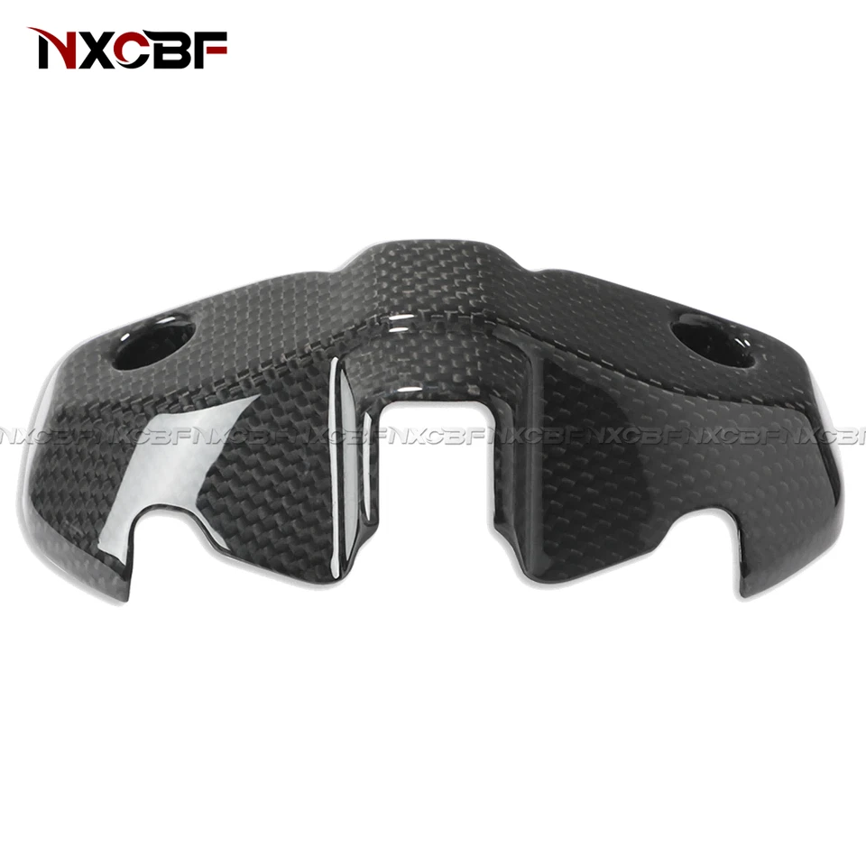 Carenado de cubierta de medidor de instrumento delantero de fibra de carbono Ducati Monster 797 2017-2020 Foto 2 de 4