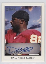 2011 TRI-STAR Obak Auto 91/100 Dante Hall #A18 Auto 4f5
