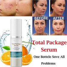 NEW Total Package Serum, All-In-One Vitamin C, Hyaluronic Acid, Peptides Serum