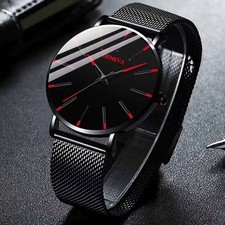 Waterproof Men's Watch Stainless Steel Quartz Luminous Classic Watches Business