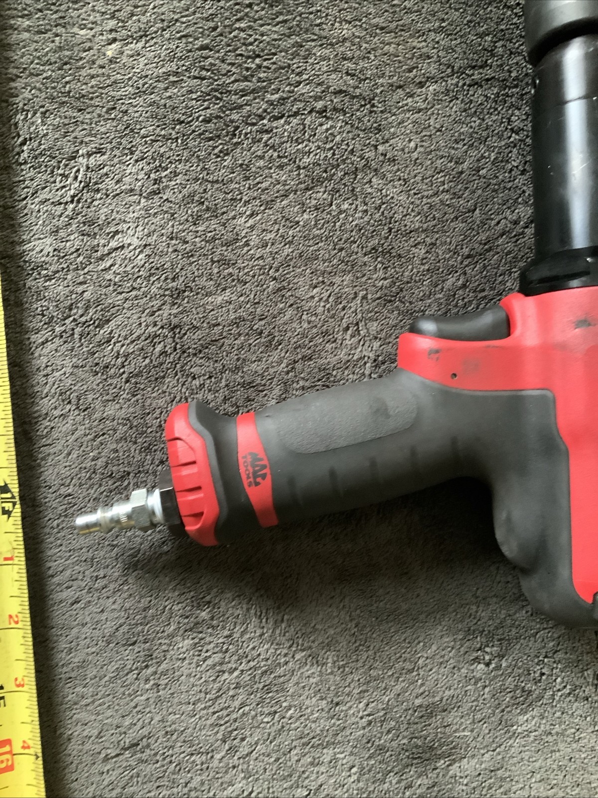 Mac Tools Mph1911, Long Barrel Air Hammer, Used, Works Fine…red..