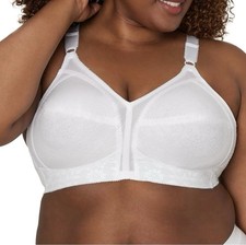 Playtex 18 HR 0020/0027/2700 Size 44b Sensational Support White Wire-Free Bra